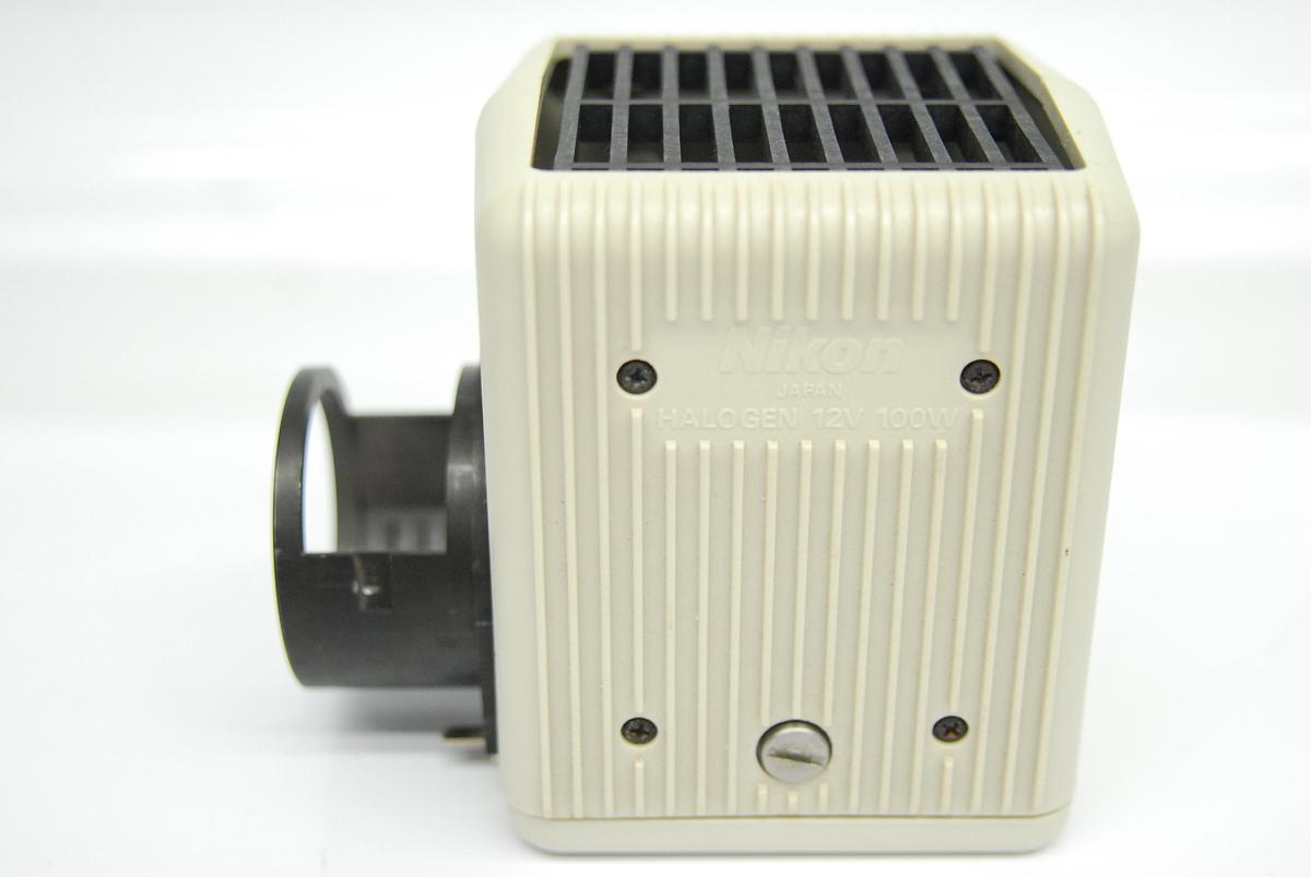 Used Nikon Halogen 12V 100W Lamp Housing W/ Mount (Optiphot-2)