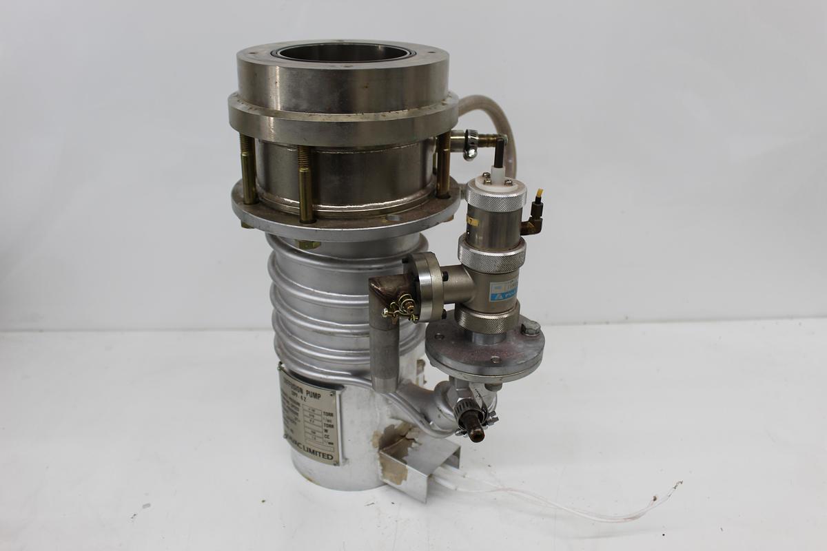 Used Diavac DPF-4ZS High Vacuum Diffusion Pump w/ Valves [Hitachi SEM S-2460N]