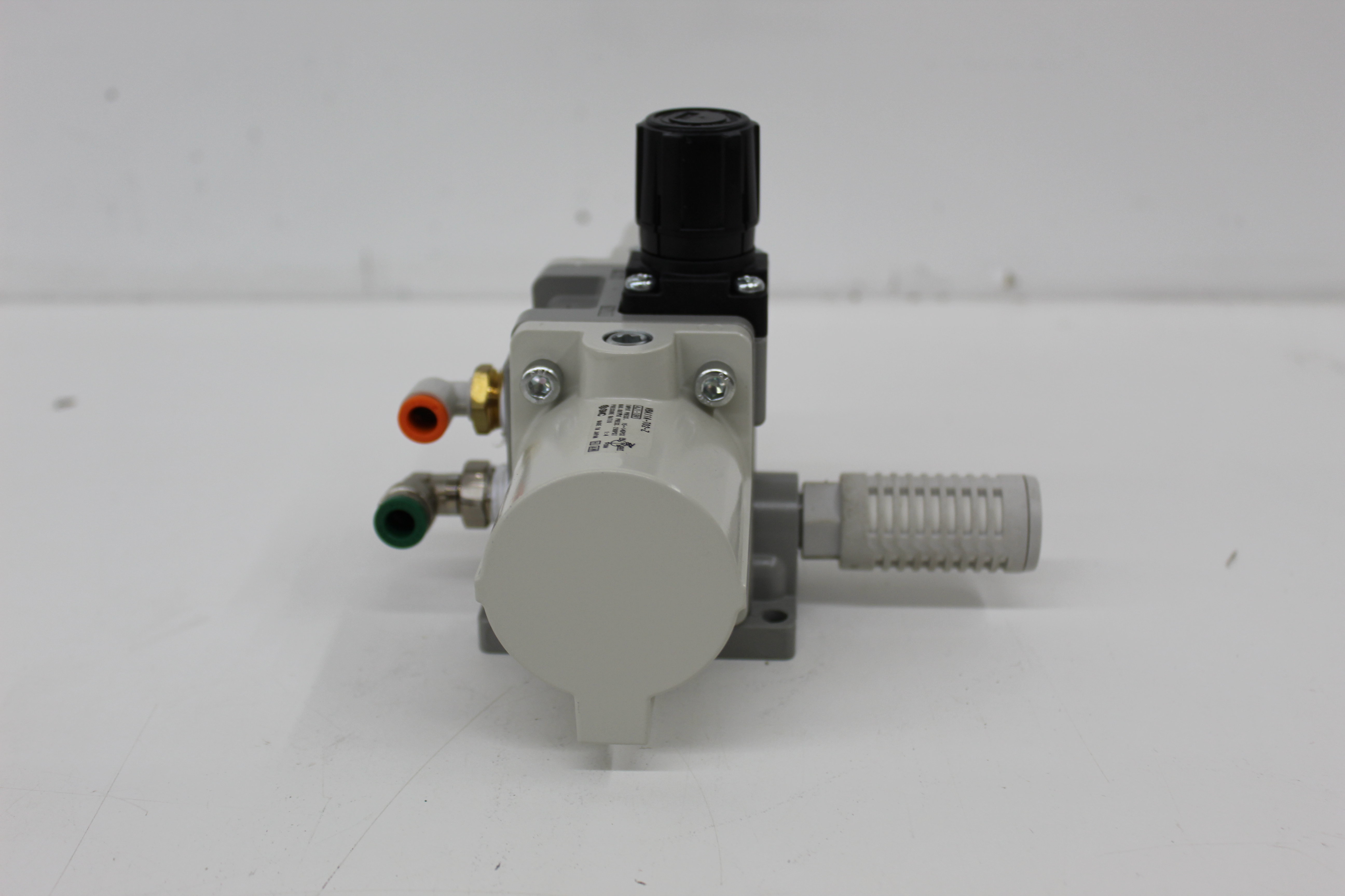 Used SMC VBA11A-T02-Z Pneumatic Air Pressure Booster Regulator 145 PSI In 290 PSI Out