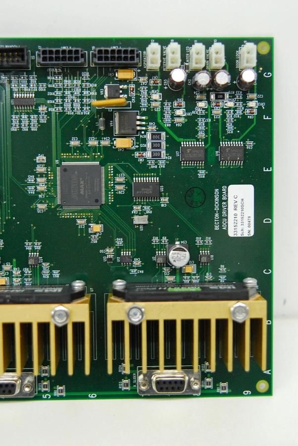 Used Becton-Dickinson 33152210 ADCU Driver Board - BD FACSAria Cell Counter