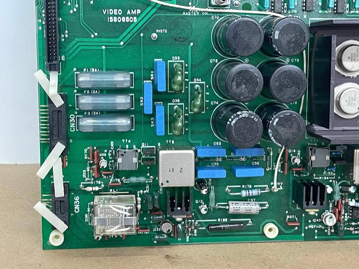 Used Hitachi SEM I5806505 Video Amp Circuit Board