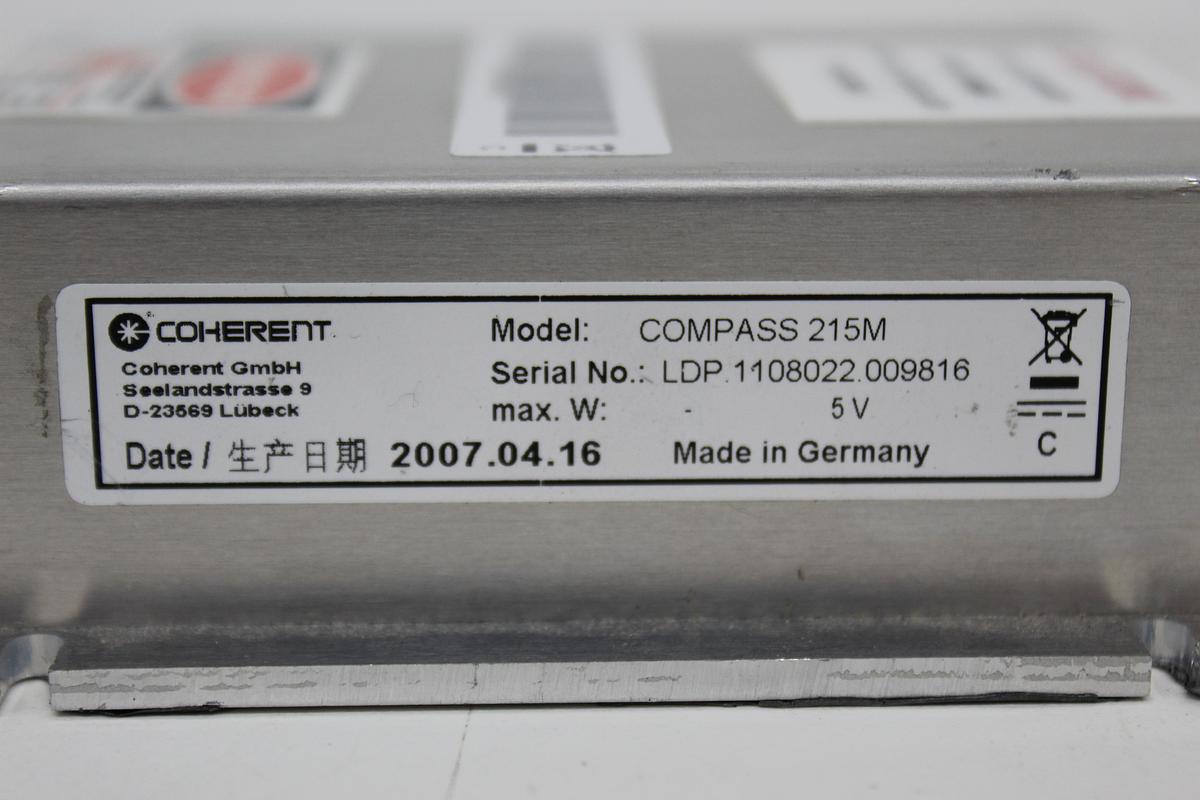 Used Coherent Compass 215M 1096518 Laser Power Unit 5V 10A