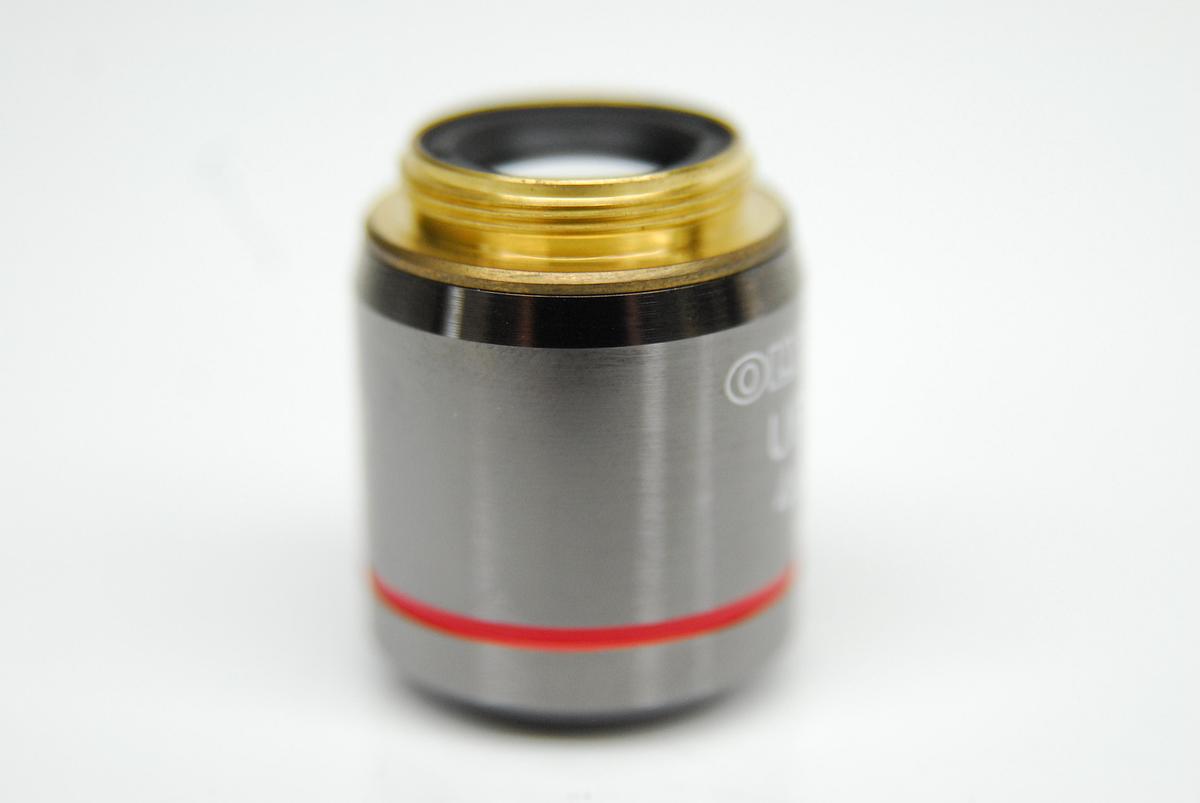 Used Olympus UPlanFl 4x/0.13 ∞/- Microscope Objective