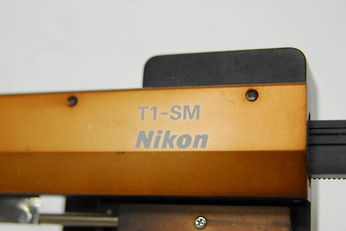 Used Nikon T1-SM Manual Mechanical XY Stage - TS100