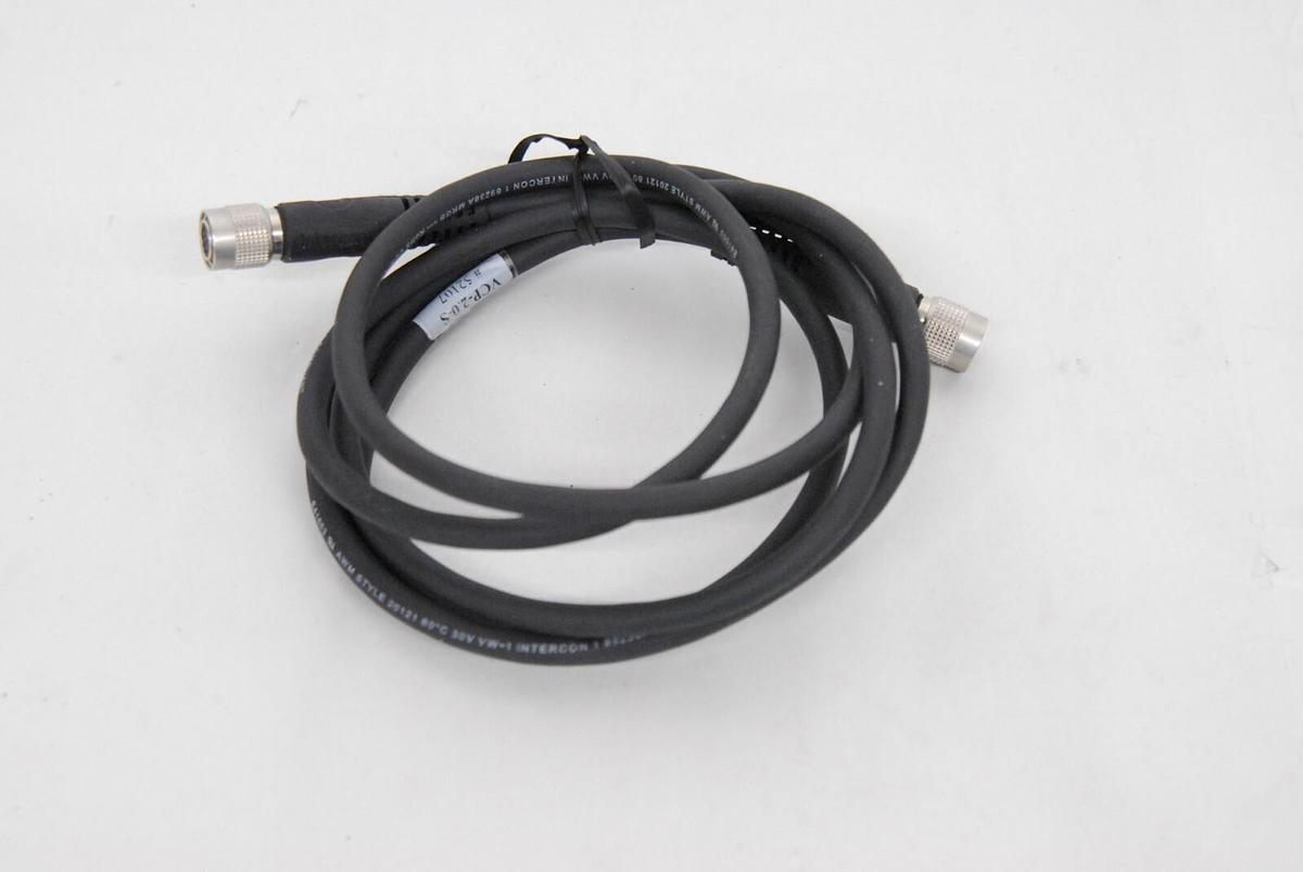 Used Nortech VCP-2.0-S Intercon 1 Camera Cable, 12-Pin Round QD Male to Female 2m