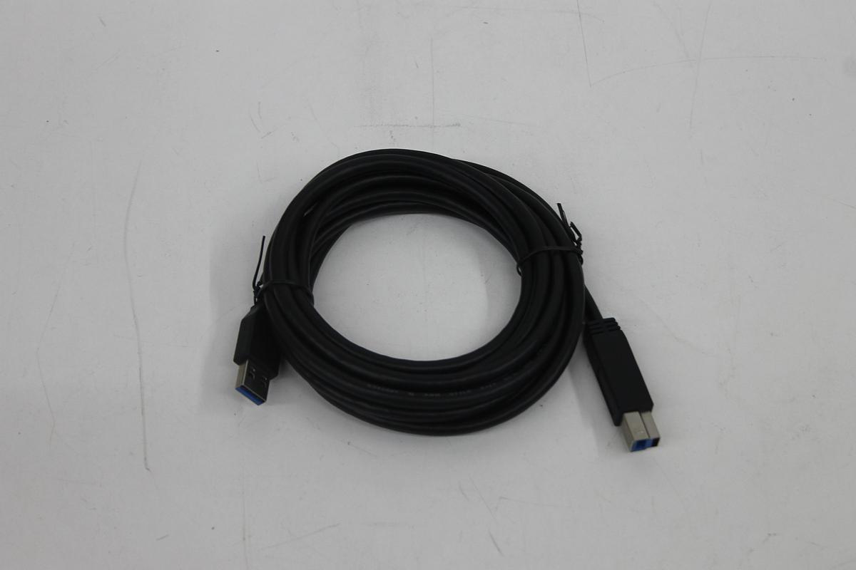 Used TRIPP LITE U322-010-BK 10-Feet USB 3.0 A to B Cable, Black LOT OF 3