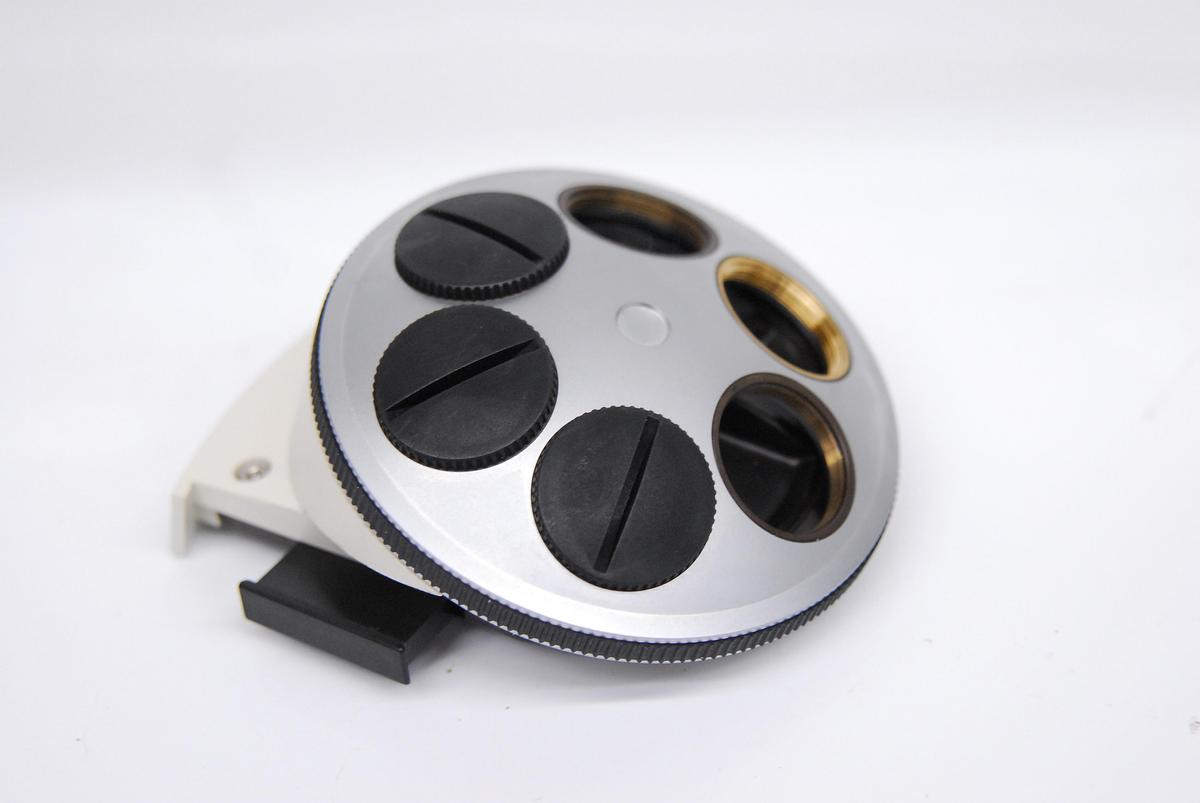 Used Leica DMLB Microscope 6 Position Objective Turret Nosepiece