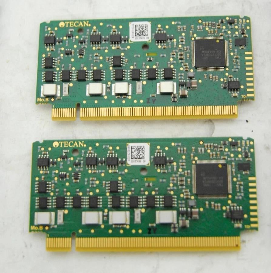 Used Tecan 30079779-02 CCLA-CENT VISION (MAX) Board W/ 2x Tecan 30057499-09 Boards