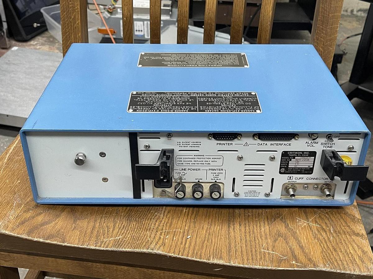 Used Critikon 1846SX/P Vital Signs Monitor & Printer