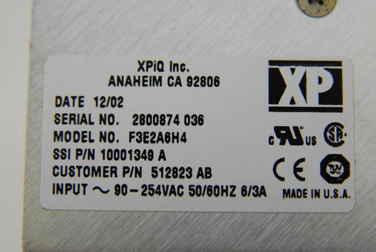 Used XPiQ F3E2A6H4 512823-AB Synergy Series Power Module (Beckman DU 800)
