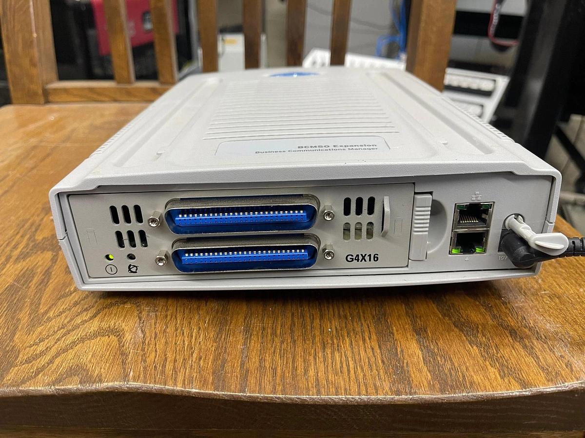 Used Nortel BCM50 Expansion NT9T6402E5 G4X16 W/ A/C Adapter