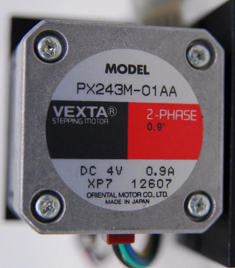 Used Oriental Motor Vexta PX243M-01AA Stepper Motor - Horiba Jobin Yvon FluoroMax-3