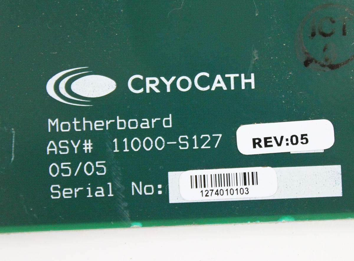 Used Cryocath Motherboard 11000-S127 Rev 05