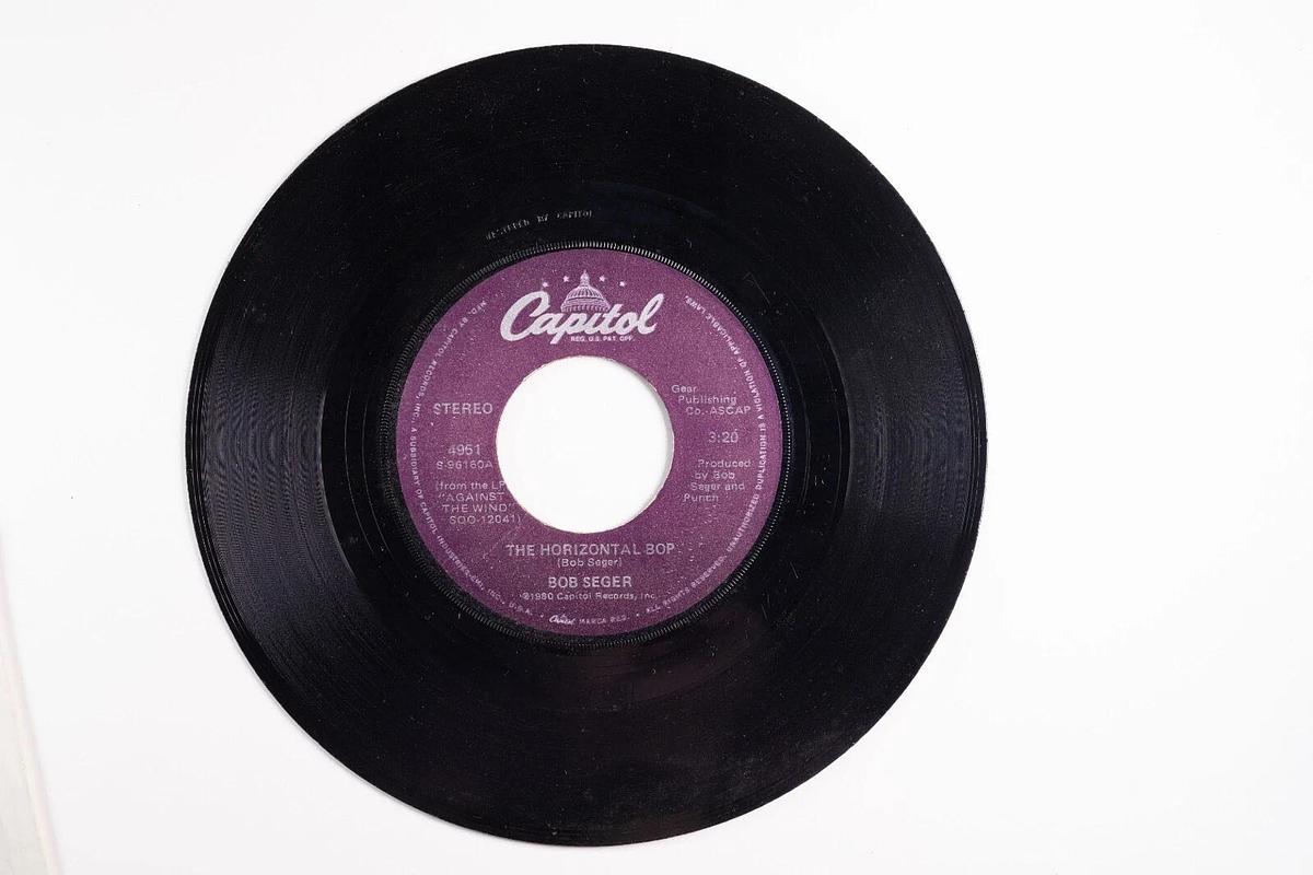 Used Bob Seger The Horizontal Bop, Her Strut 45 Record