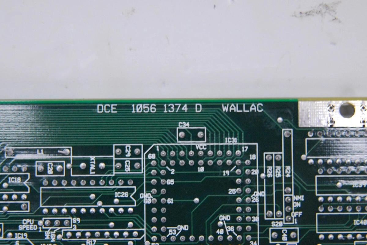 Used Wallac DCE 1056 1374 D Board W/ RYE 1056 1388 B Board