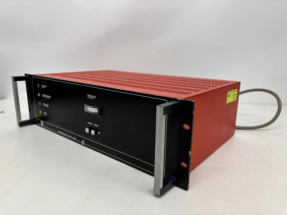 Used Turbotronic NT 1000/1500 Turbo Pump Controller