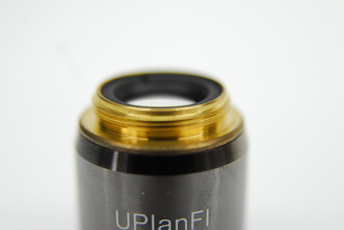Used Olympus UPlanFl 4x/0.13 ∞/- Microscope Objective