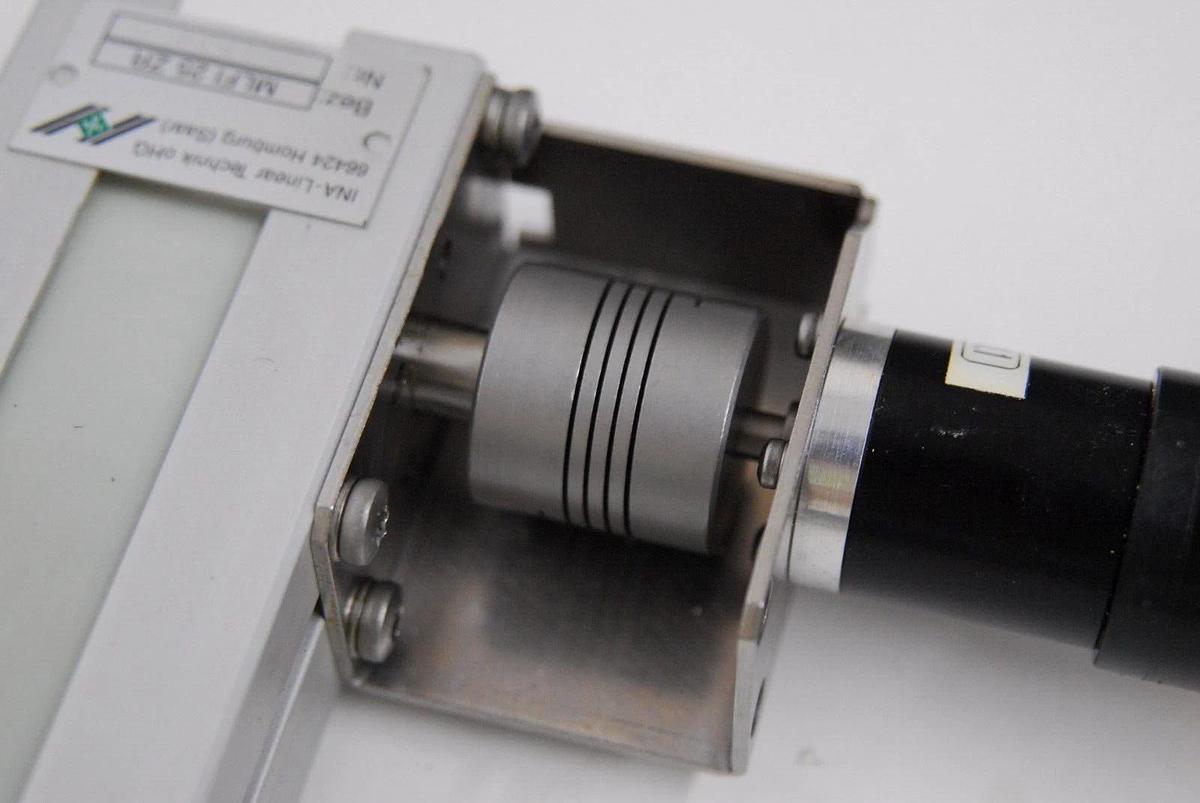 Used INA-Linear Technik MLFI 25 ZR Linear Actuator 42" W/ Maxon DC 145564 Motor