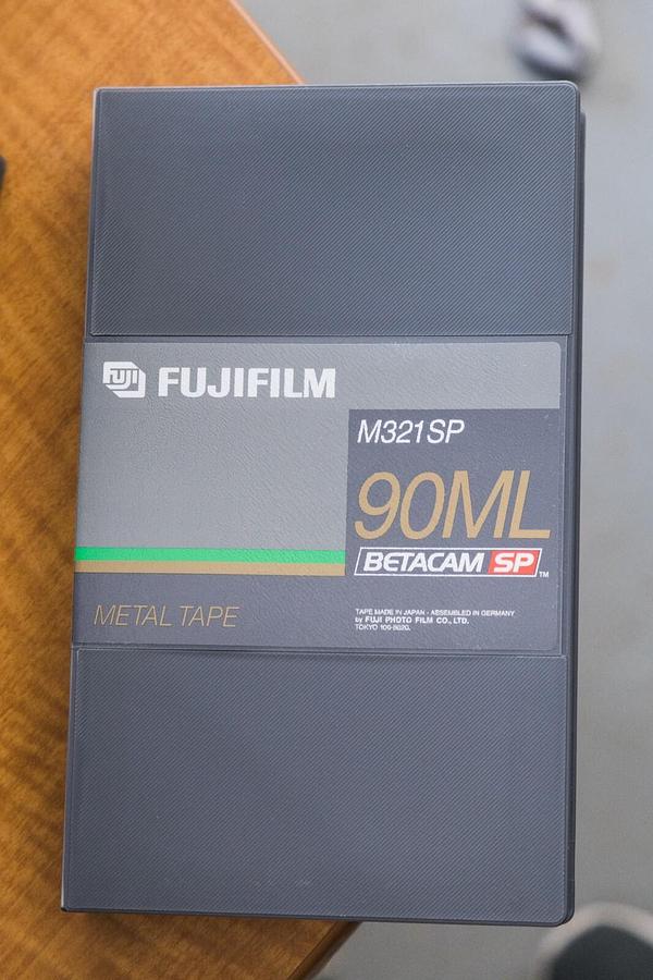 Used Fujifilm M321SP 90ML Betacam SP Metal Tape