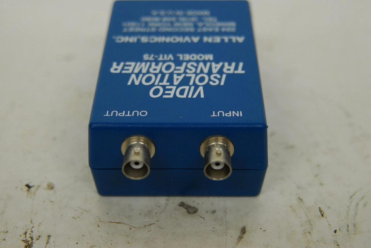 Used Alan Avionics VIT-75 Video Isolation Transformer