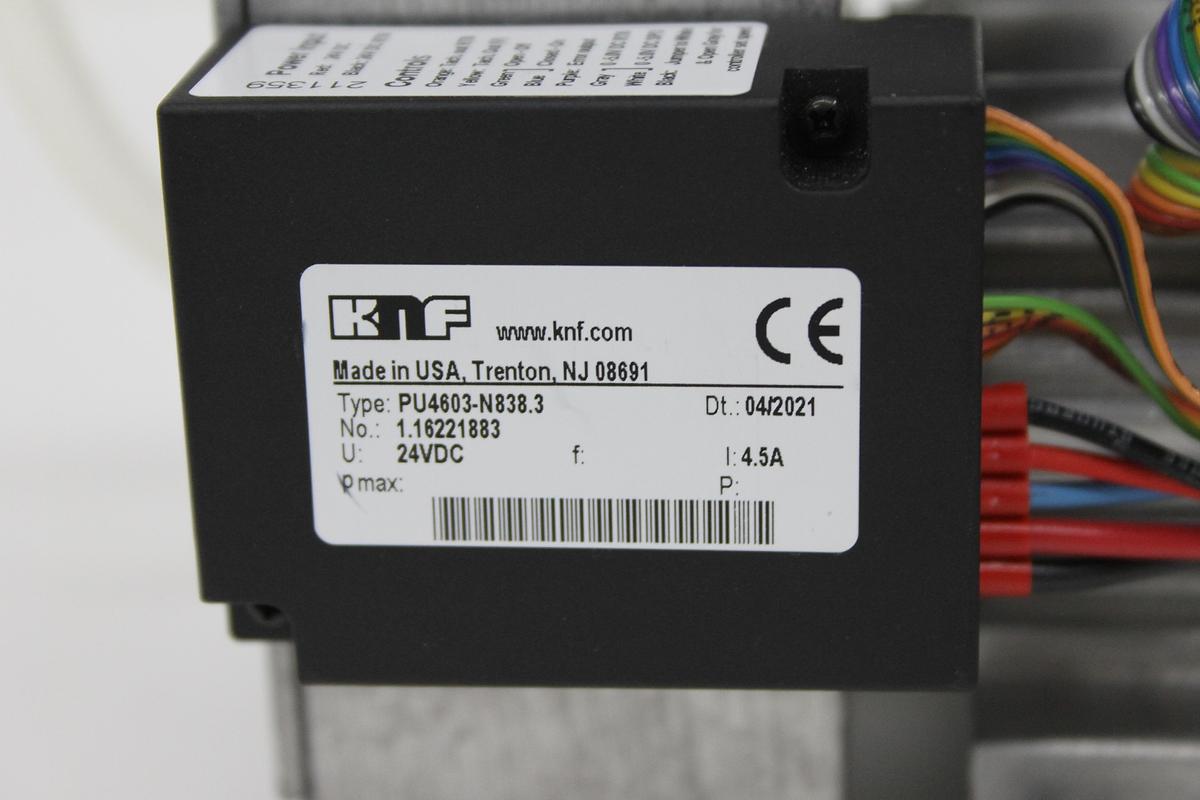 Used KNF PU4603-N838.3 Vacuum Pump