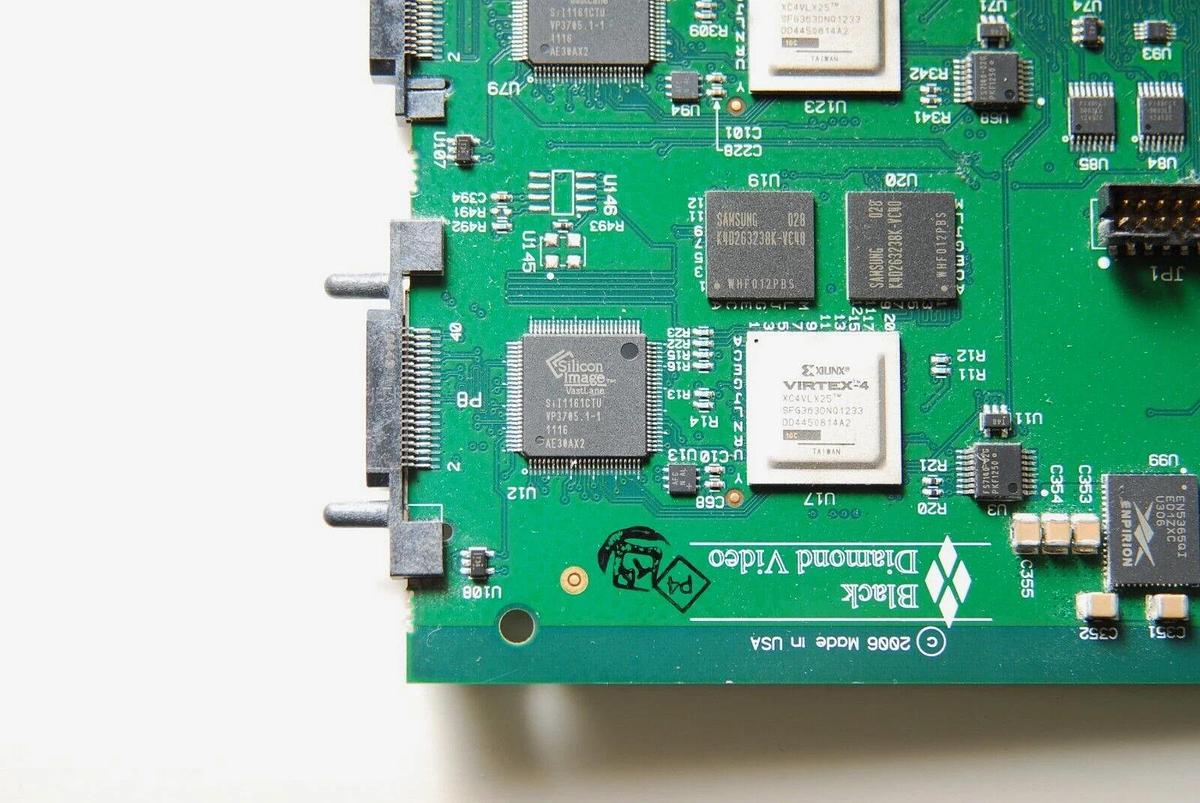 Used Lot Of 15 Xilinx Virtex-4 XC4VLX25 Chips For Salvage (Black Diamond Video 4XSL)