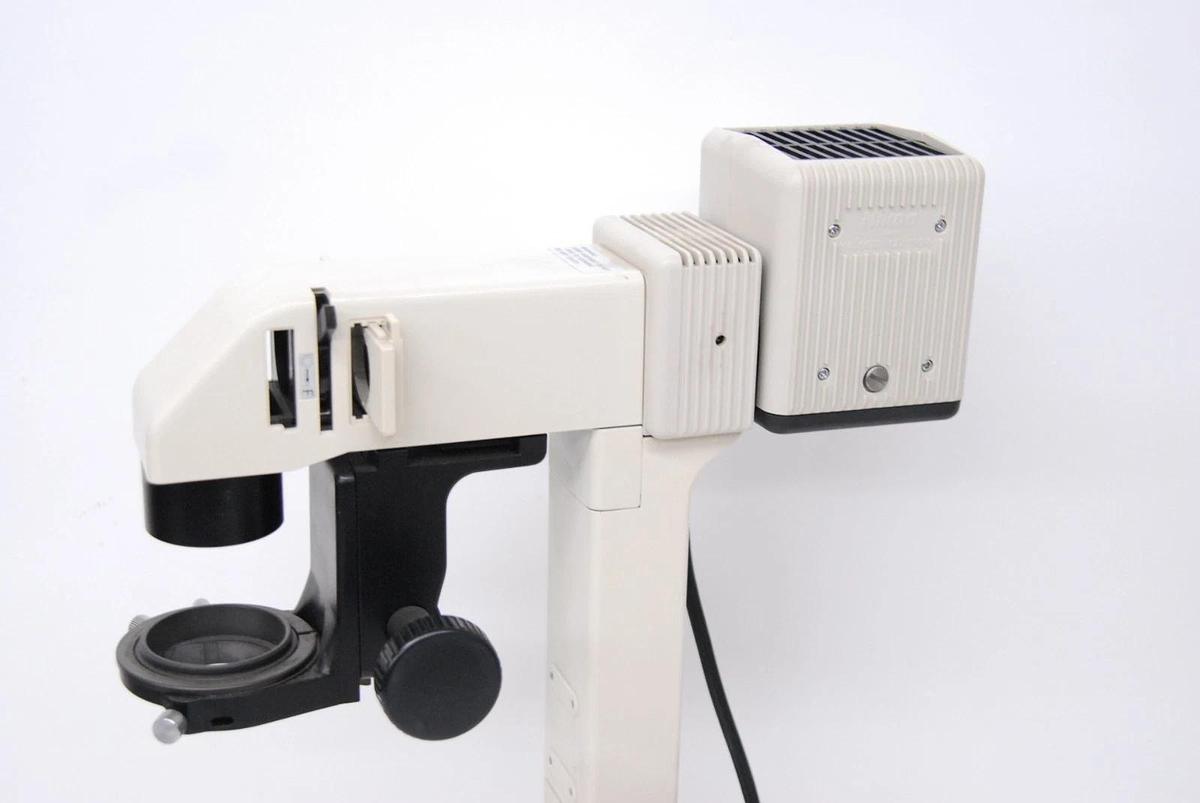 Used Nikon Diaphot 200 - Lamp Housing Illumination Pillar Condenser Mount