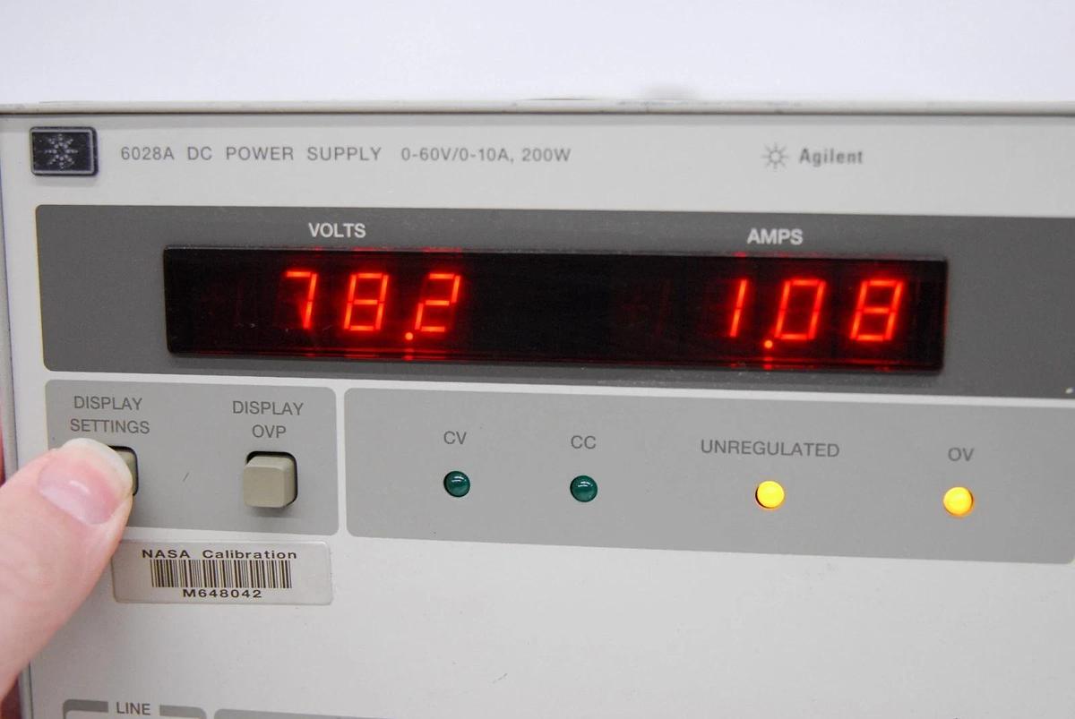 Used Agilent 6028A DC Power Supply (0-60V/0-10A, 200W)