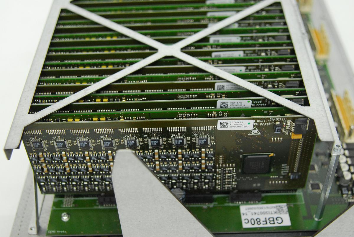 Used GE GBF80c KTI300741 Beamformer Module W/ Sub-Boards - Voluson E8