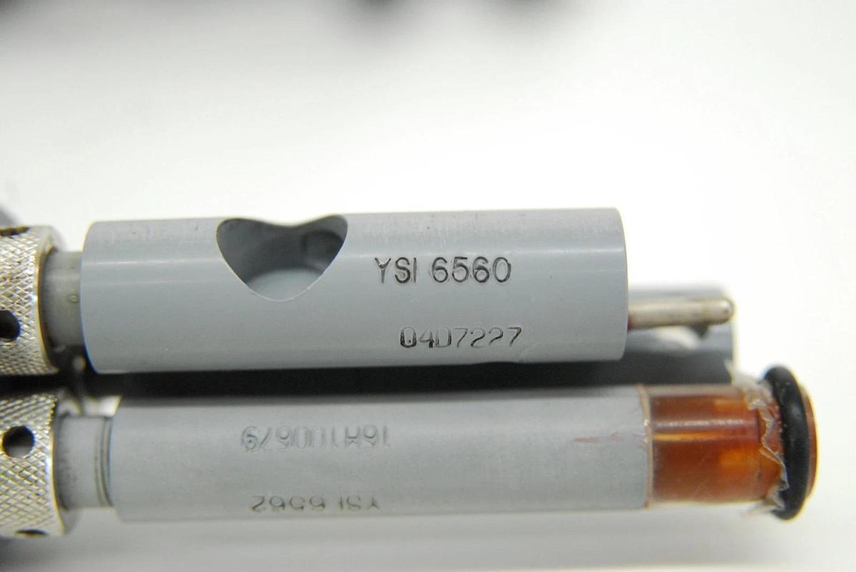 Used YSI 600XLM Multiparameter Water Quality Sonde W/ 006092-50-CE 6-Series 50f Cable