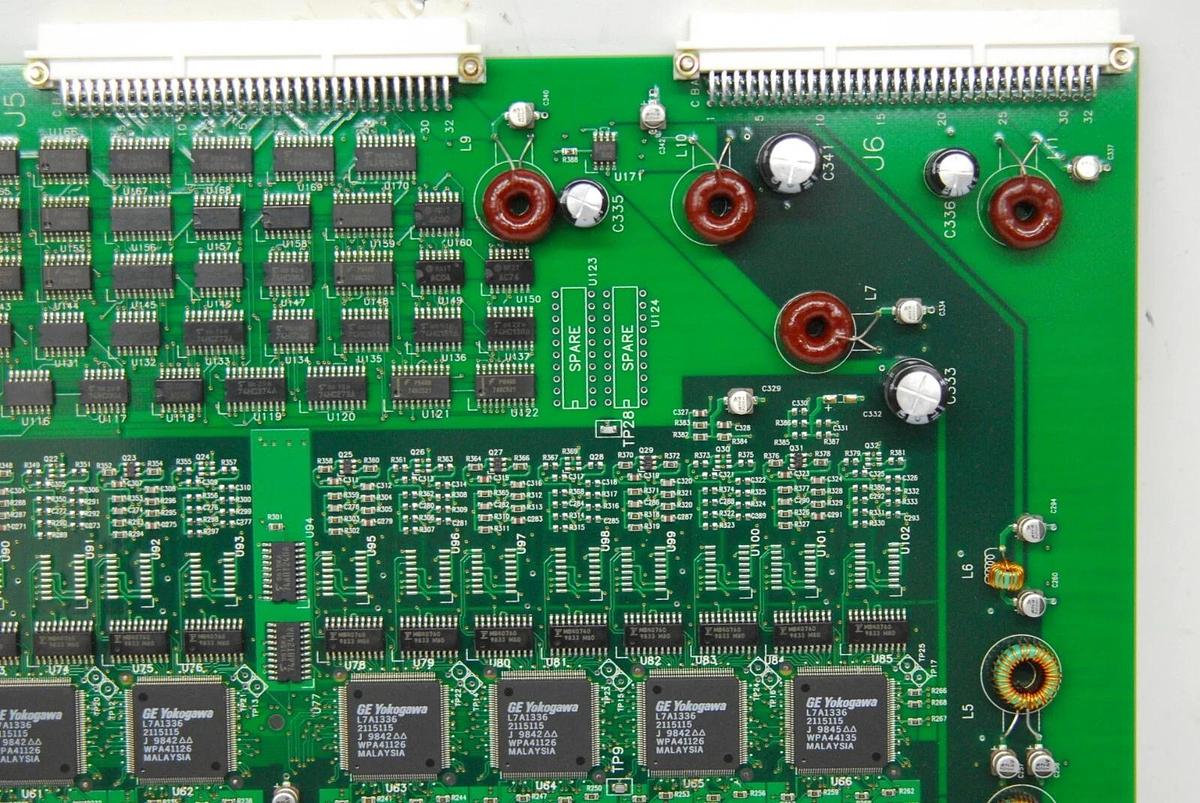 Used GE GEYMS HBFR ASSY 2123307 Hybrid Beam Former Board (LOGIQ 400)