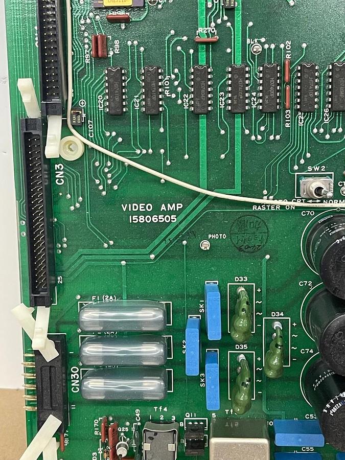 Used Hitachi SEM I5806505 Video Amp Circuit Board