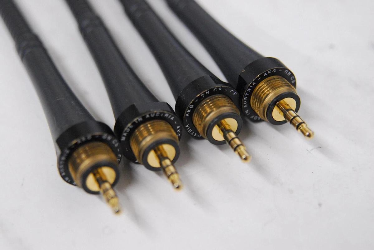 Used AKG CS5 DU Conference Delegate Base Unit W/ Microphone, 1x AC Adapter - Lot of 4