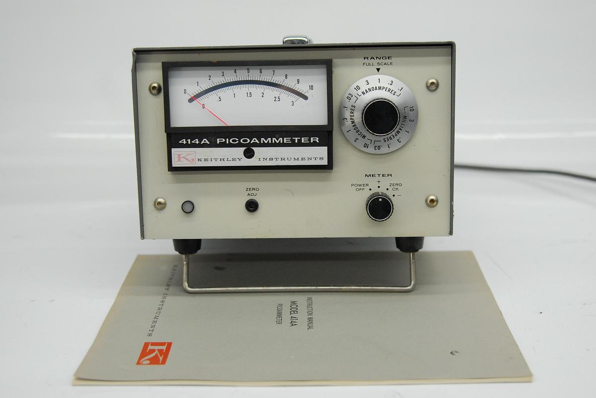 Used Keithley Instruments 414A Picoammeter w/ Manual - CamScan SEM