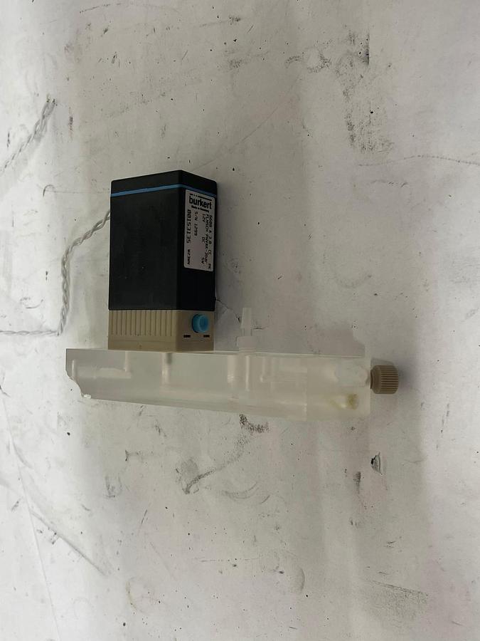 Used Burkert 6608 Solenoid Valve (00153135) W/ Custom Body