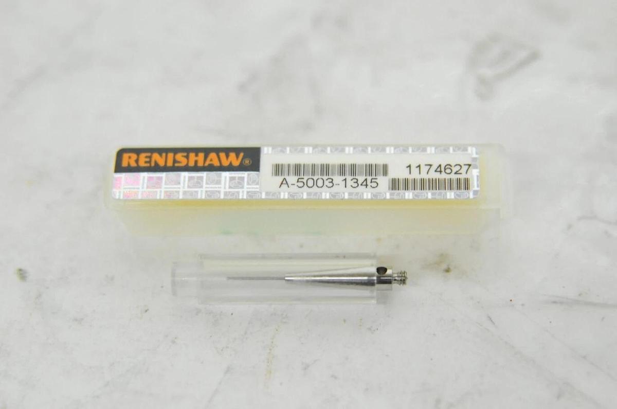 Used Renishaw A-5003-1345 CMM Ruby Ball Stylus (0.50mm Ball Dia, 20mm OAL, M2)