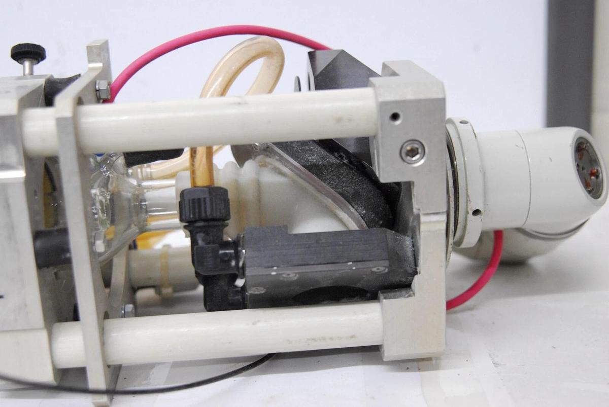 Used Sharplan 1020 Sealed-Off Laser System W/ Melles Griot 05-LHR-289 HeNe Laser, PSU