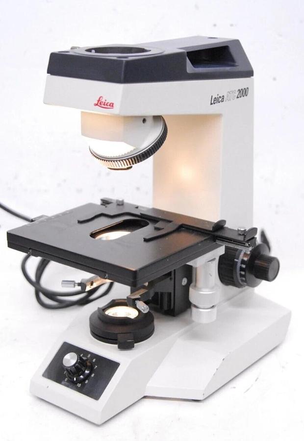 Used Leica ATC 2000 Microscope Body (498) W/ Stage