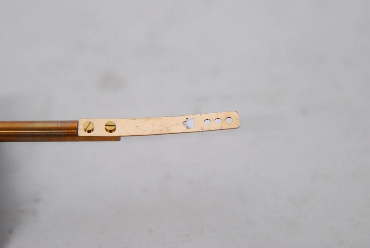 Used JEOL Condenser Lens Aperture Assembly from JEOL JEM 1230 TEM Electron Microscope