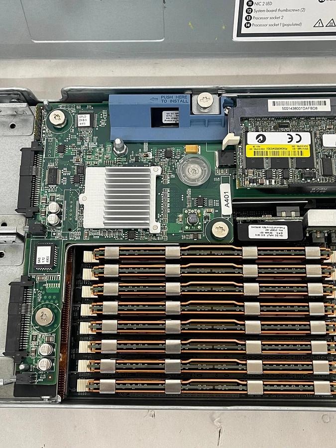 Used HP ProLiant BL460c Server Blade 447709-B21 - 8Gb RAM, Xeon E5320