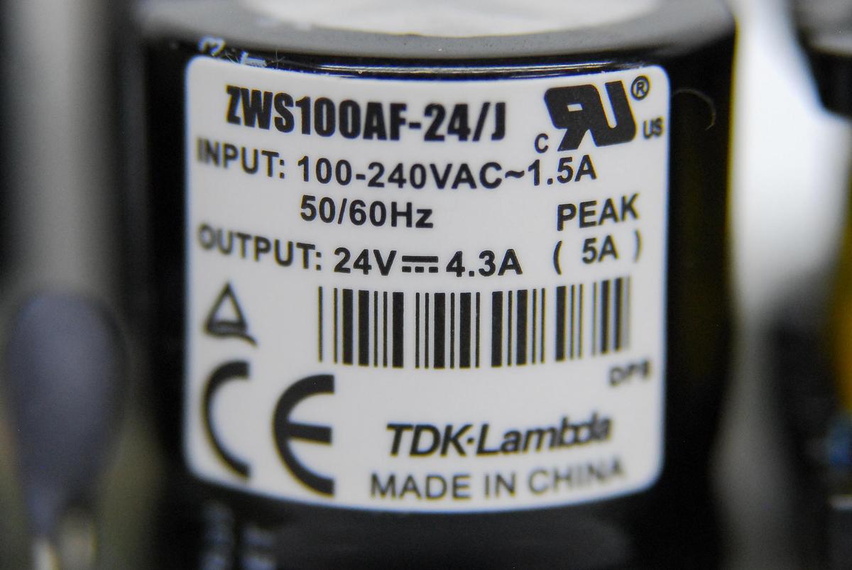 Used TDK Lambda ZWS100AF-24/J 24V 4.3A Power Supply - Nikon D-Eclipse C1