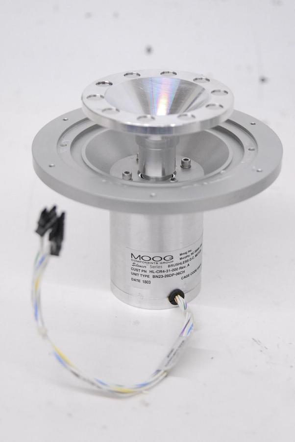 Used Moog BN23-28DP-06CH HL-CR4-31-000 Brushless DC Motor - Hemolung CR4 Mag. Stirrer