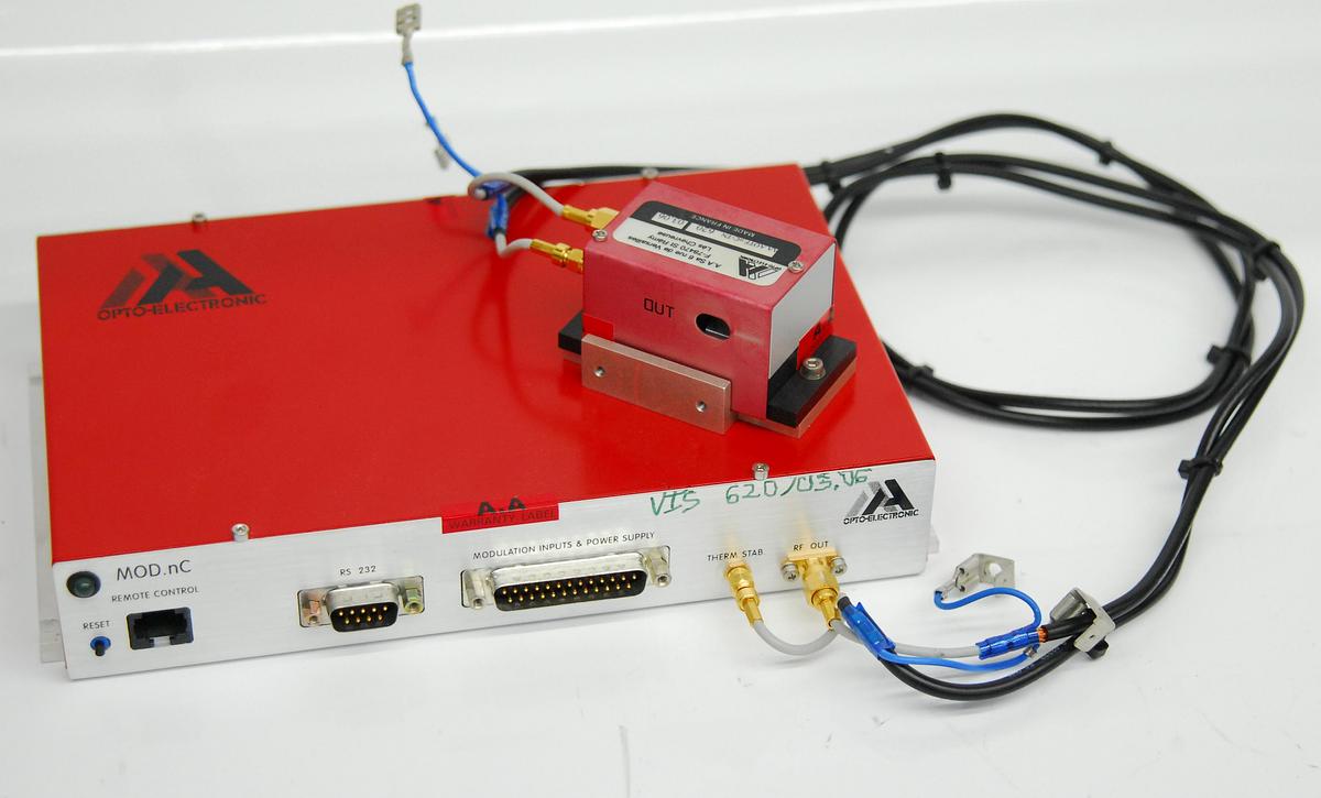 Used AA Opto-Electronic MOD.6C.10.10.RS232 Driver AA.AOTF.nC-TN 620 Modulator