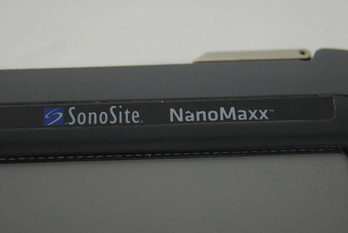 Used FujiFilm SonoSite NanoMaxx P1111-46R Ultrasound System W/ P09823-20 Power Supply
