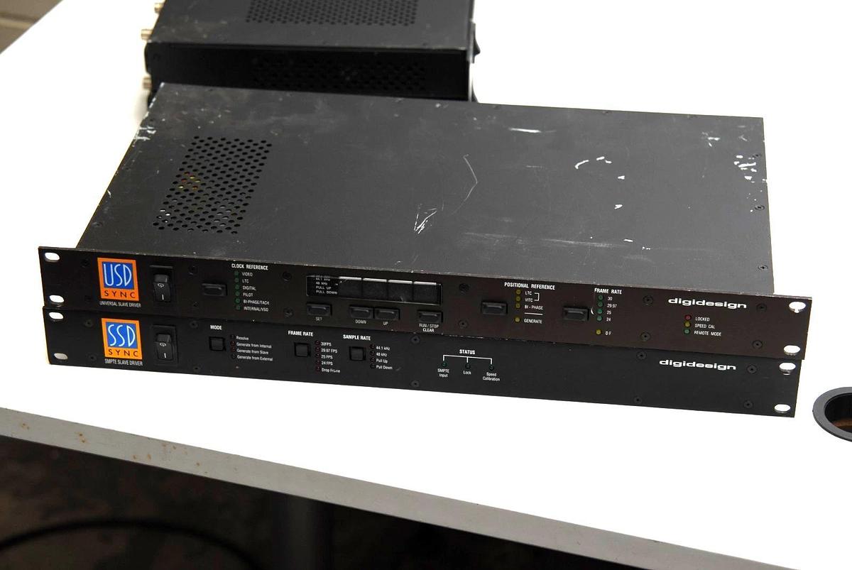 Used Digidesign Lot ADAT Bridge 24 x2, SSD Sync SMPTE, USD Universal Sync