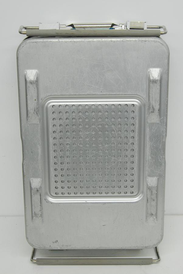 Used V Mueller Genesis Sterilization Box 17"x12"x4" w/ Filter Holders + Basket