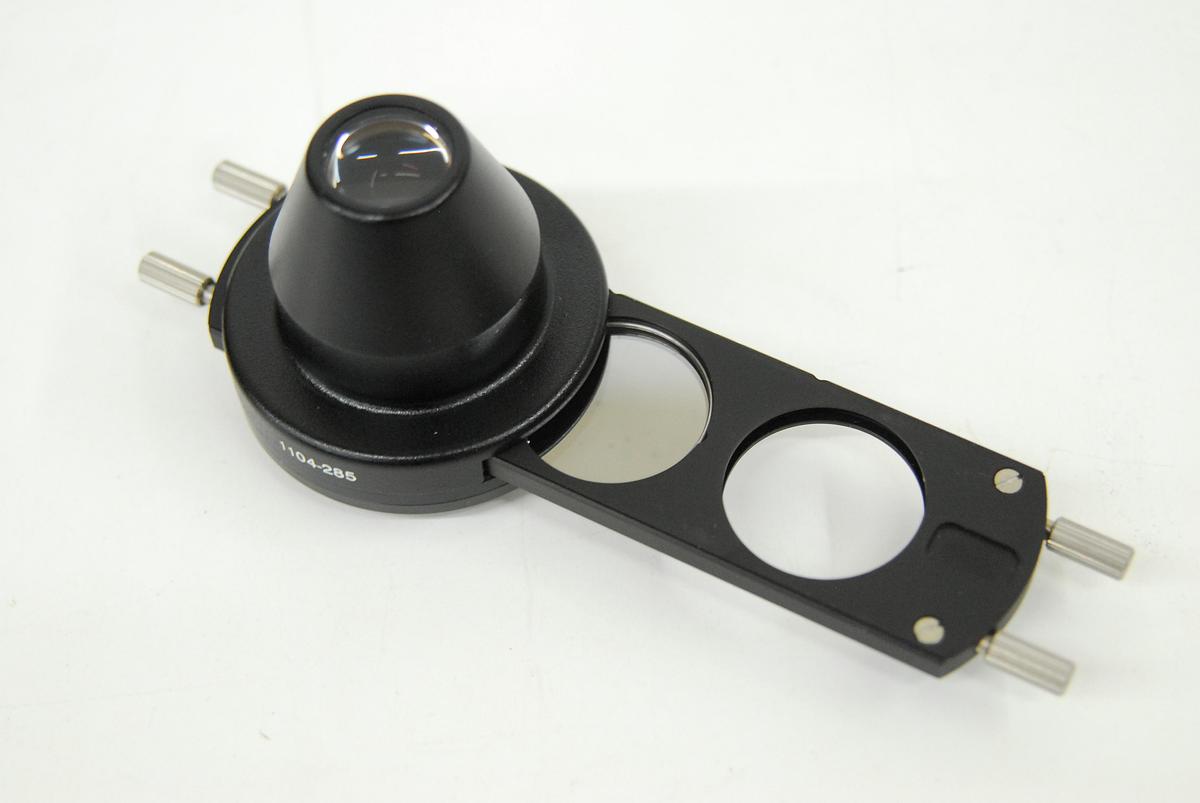 Used Zeiss 1104-285 0.9 Condenser W/ 1144-488 3 Position Ph Slider (Axioskop 40)