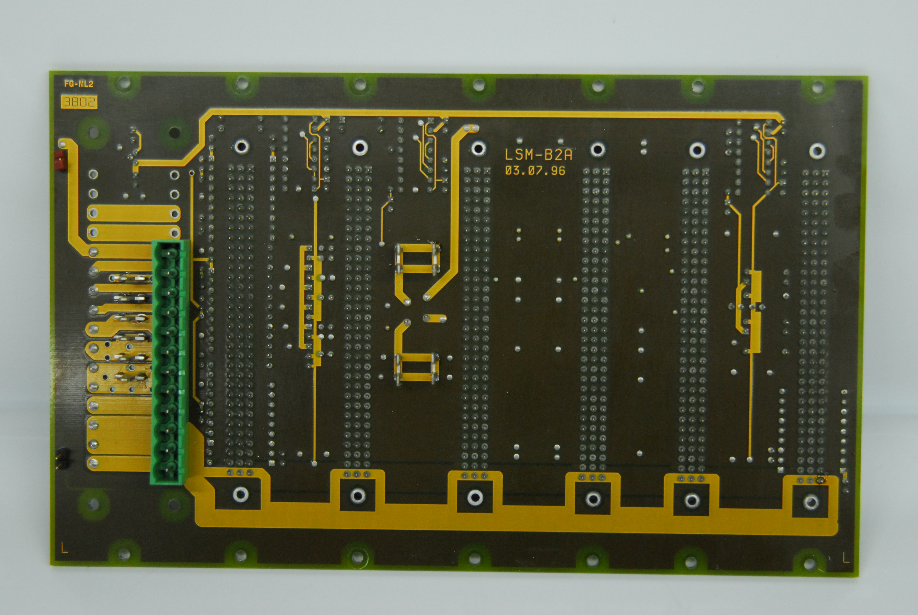 Used Zeiss Hema LSM-B2A Backplane Interface Board - ECU-LMS/META