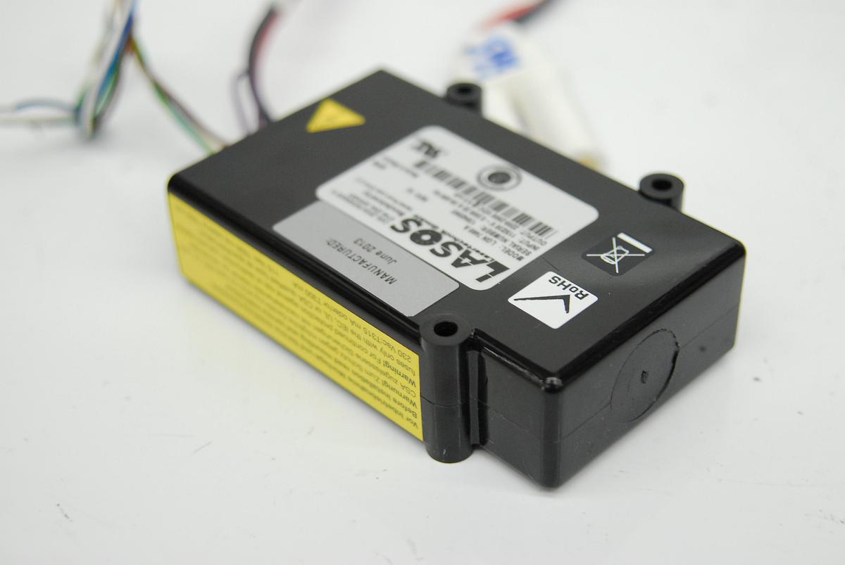 Used Lasos LGK 7786 P He-Ne 543nm Laser Tube Head (Green) w/ LGN 7460 A Power Supply