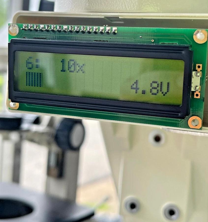 Used Zeiss 1306-512 Illumination Pillar Arm W/ LCD Display 1071-167 - Axiovert 200M